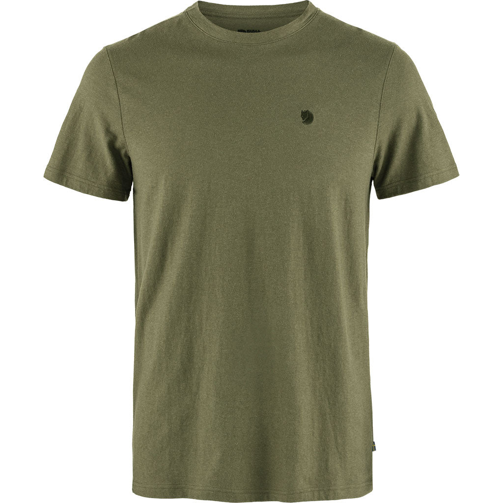 Fjällräven Hemp Blend T-Shirt M - Herre - Grøn