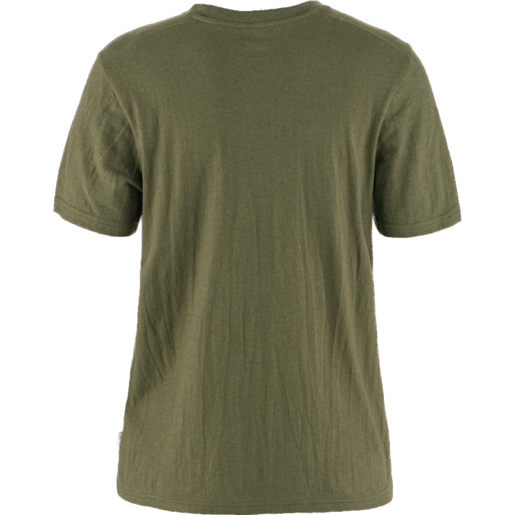Fjällräven Hemp Blend T-Shirt W - Dame - Laurel Green