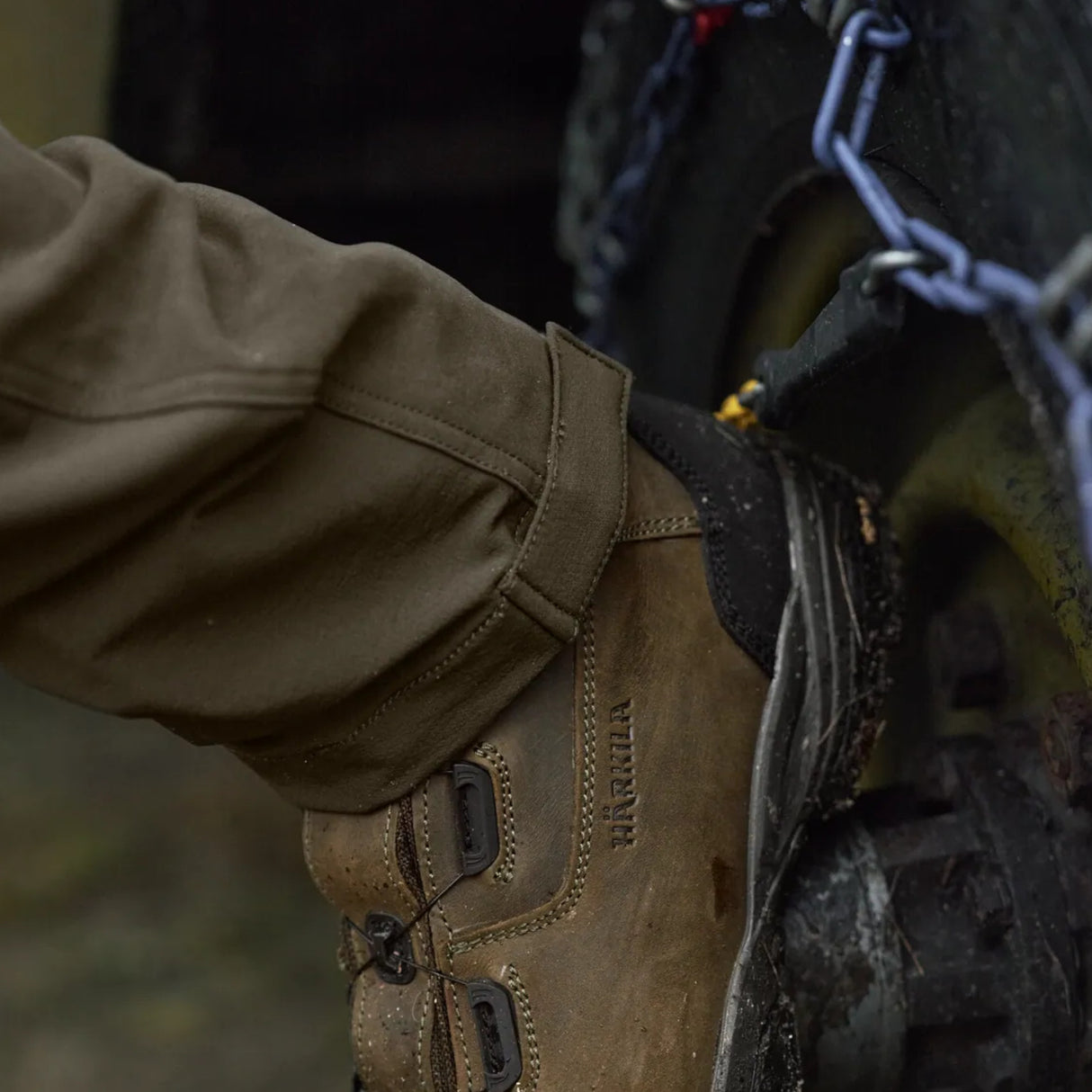 Härkila Hill Buks - Herre - Willow Green/Brown