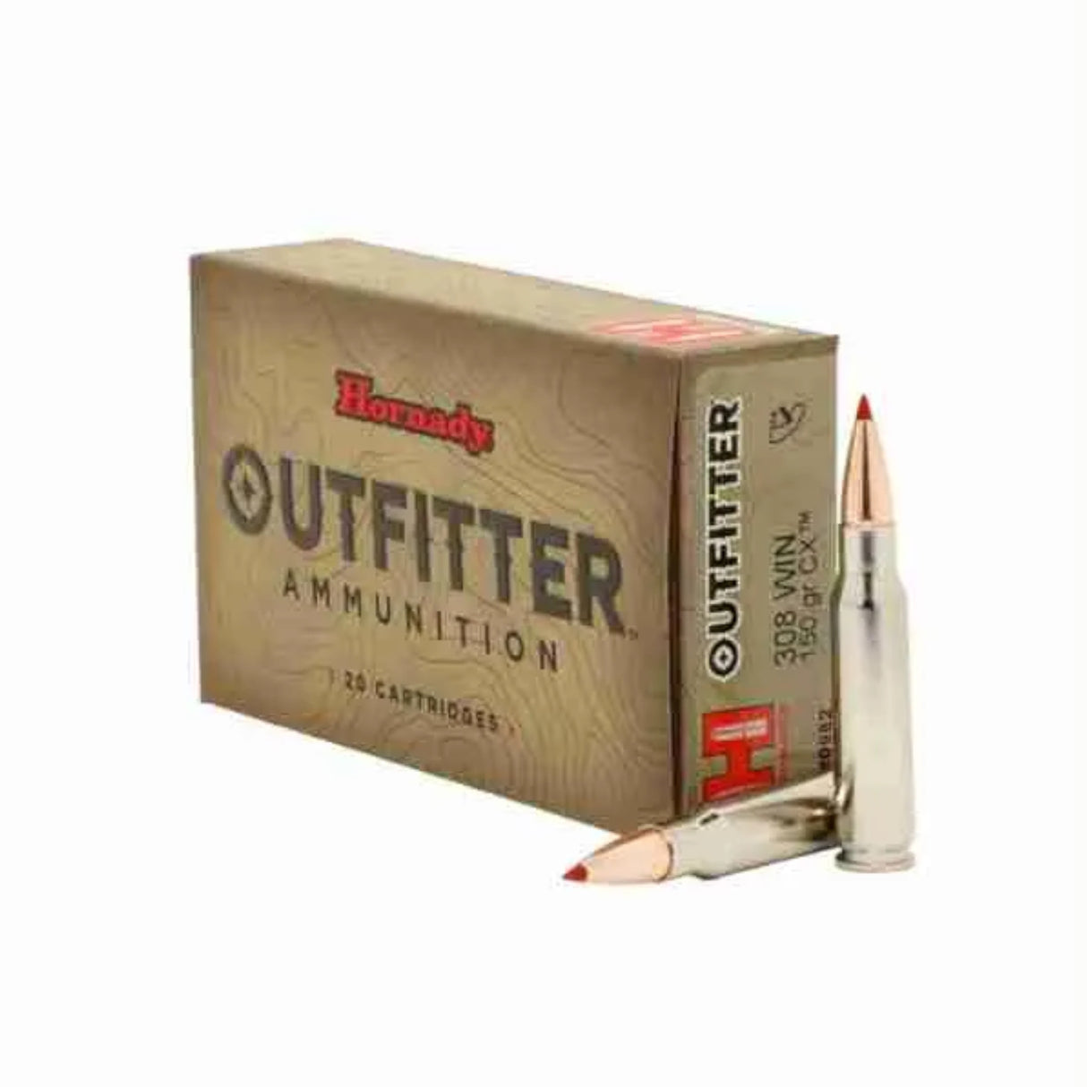 Hornady Outfitter Riffelpatroner - Kal. 308 Win