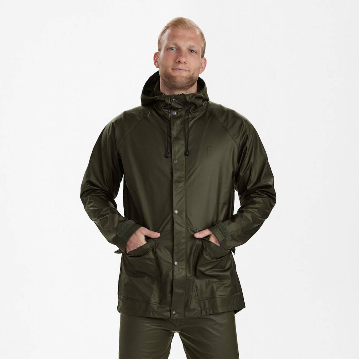 Deerhunter Hurricane Regnjakke - Herre - Art green