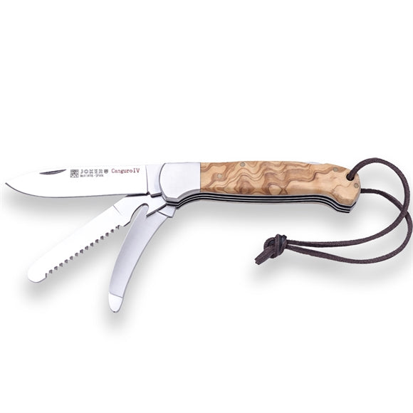 Joker Canguro III Foldekniv - Kniv, Sav og Bugåbner - 8,5 cm