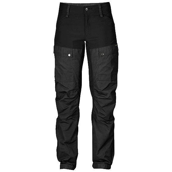 Fjällräven Keb Trousers W - Short - Damebukser - Sort