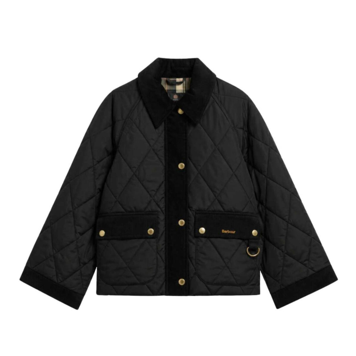 Barbour Kilnwick Quilt Jakke - Dame - Black/Ancient