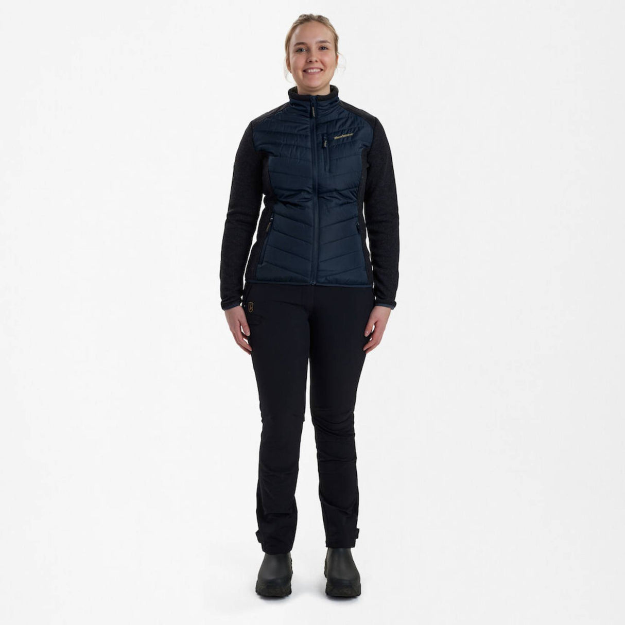 Deerhunter Lady Caroline Vatteret Jakke - Dame - Dark Blue