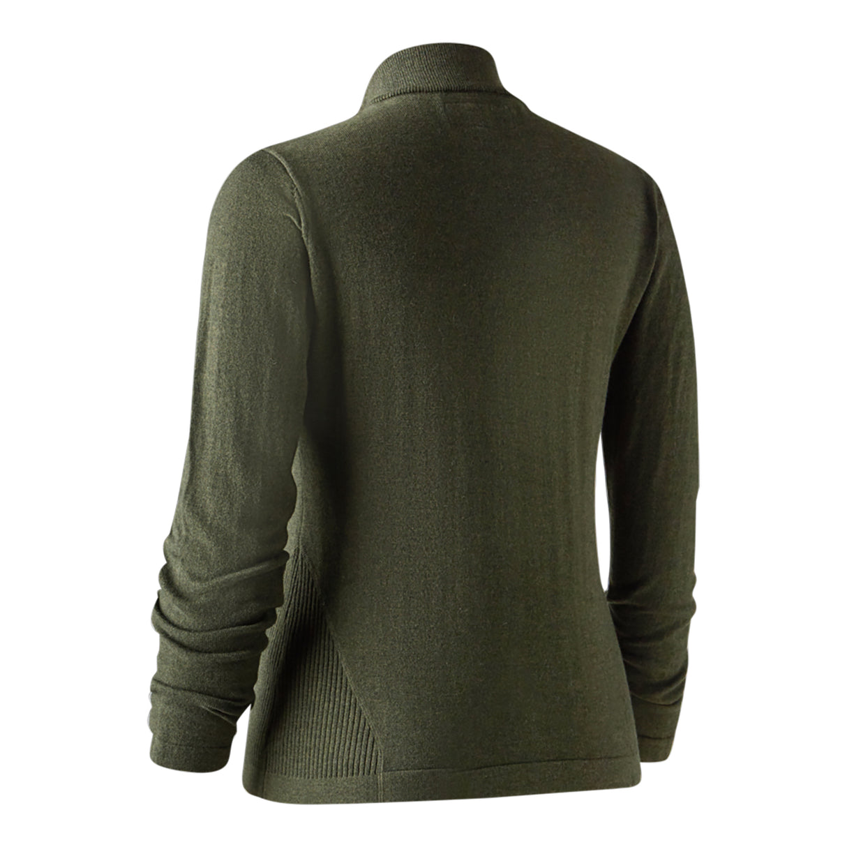 Deerhunter Lady Darlington Strikcardigan - Dame - Green Melange