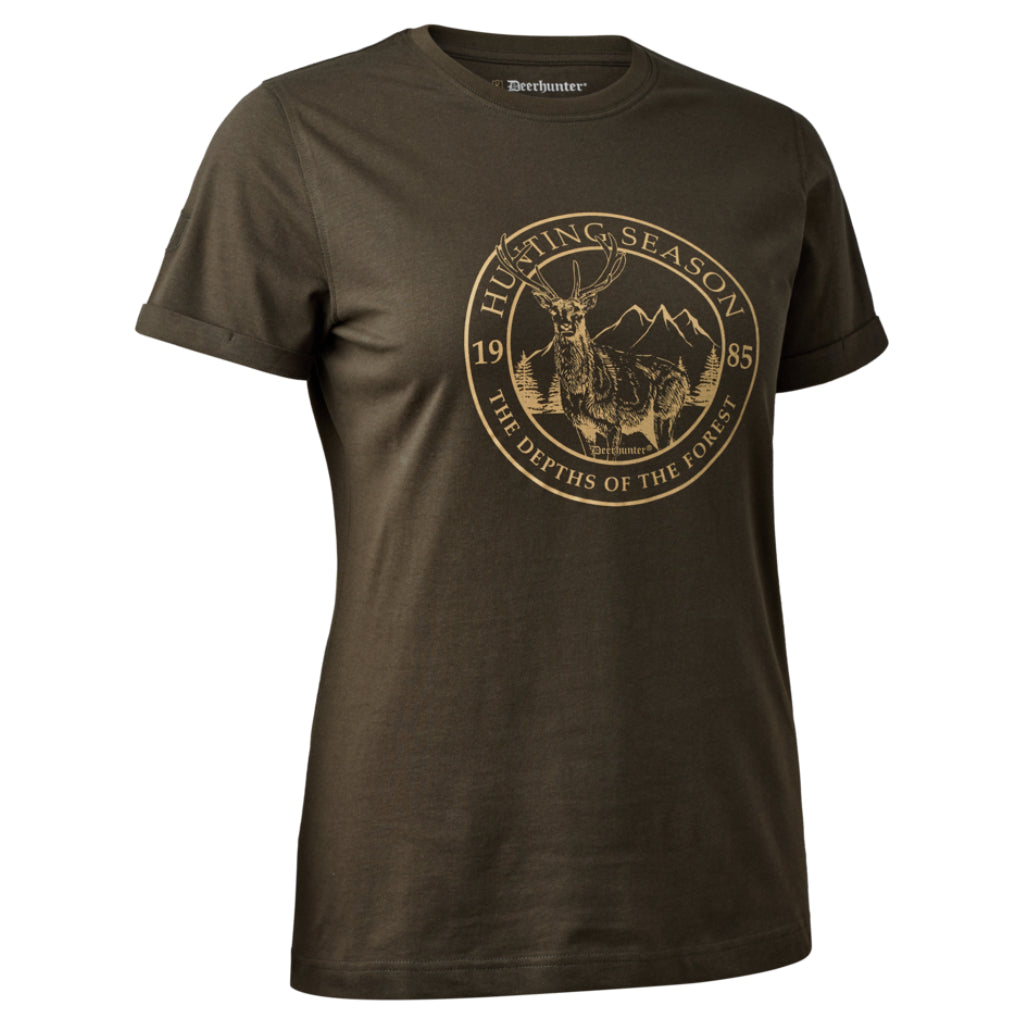 Deerhunter Lady Ella T-Shirt - Dame - Adventure Green