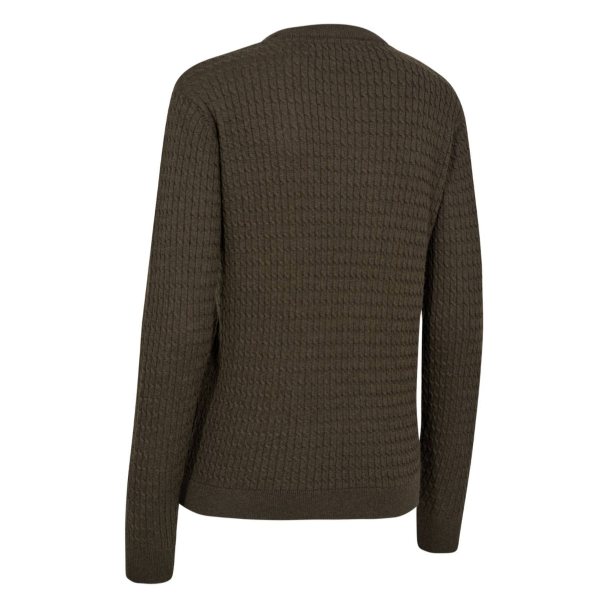 Deerhunter Lady Harrington Kabelstrik - Dame - Brown Melange