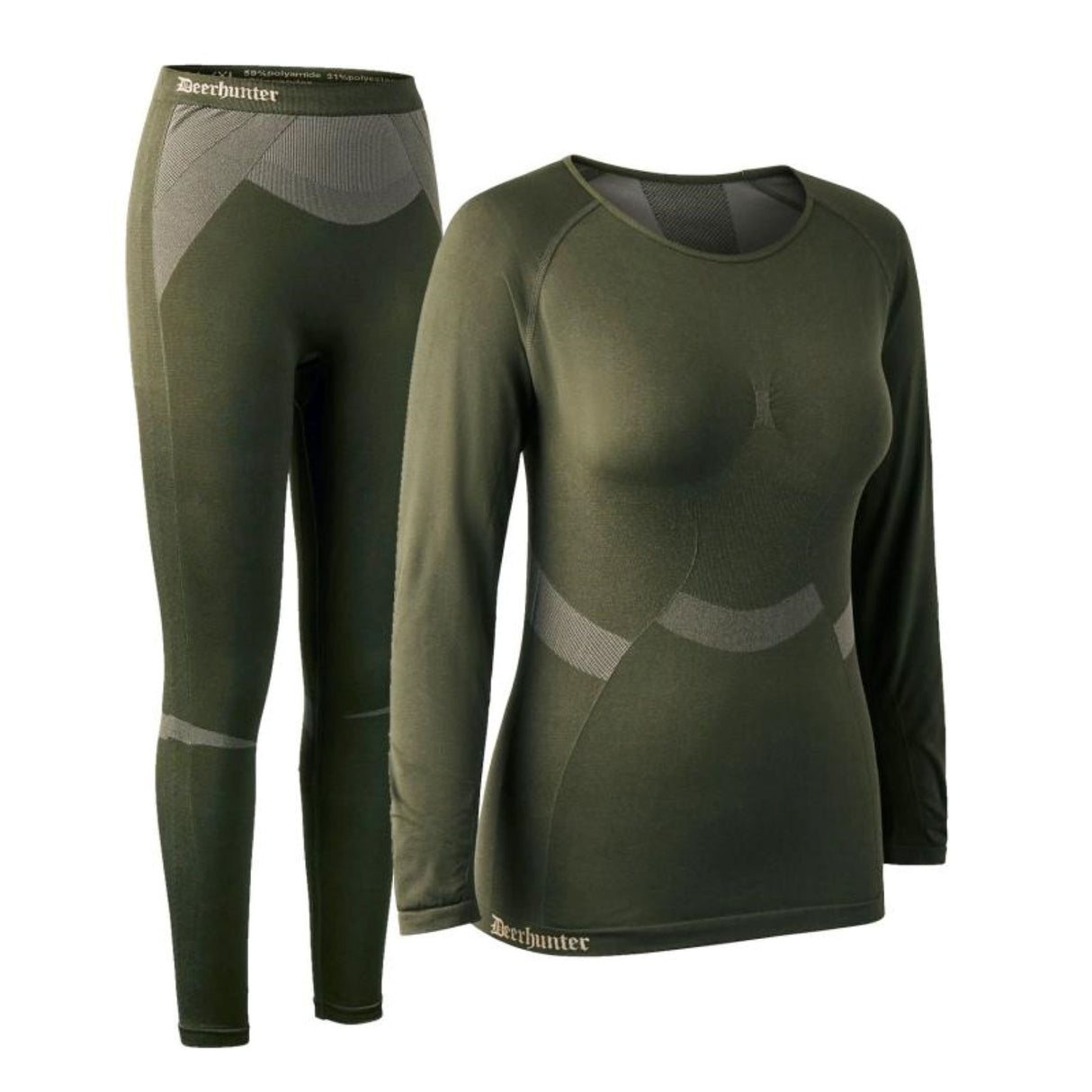 Deerhunter Lady Performance Undertøjssæt - Dame - Forest night