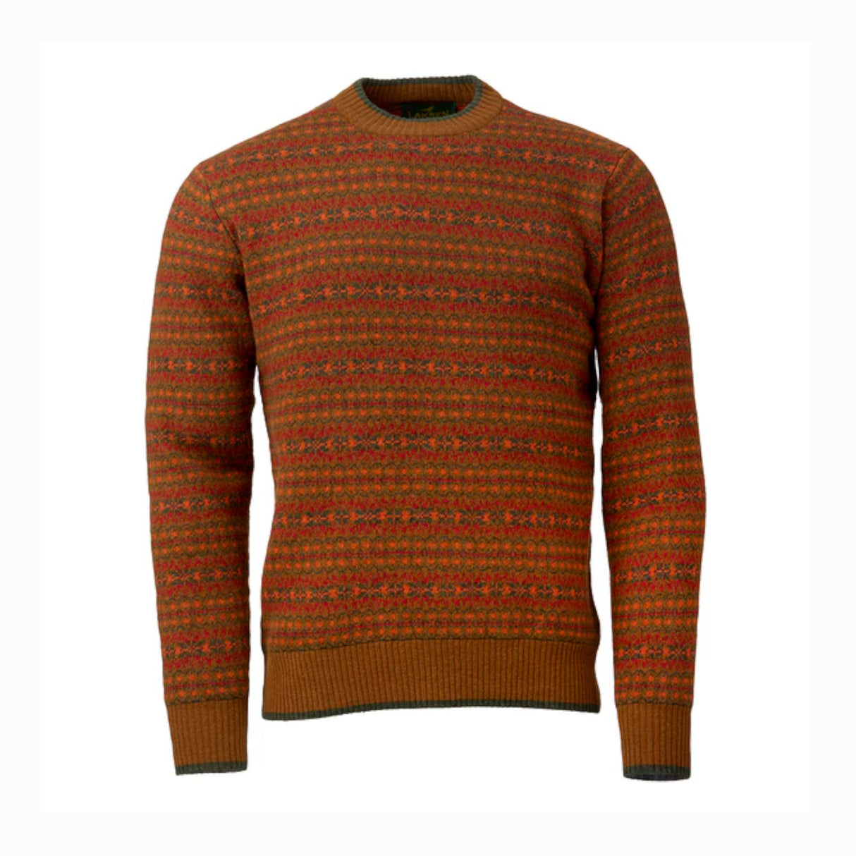 Laksen Voss Jacquard Strik - Herre