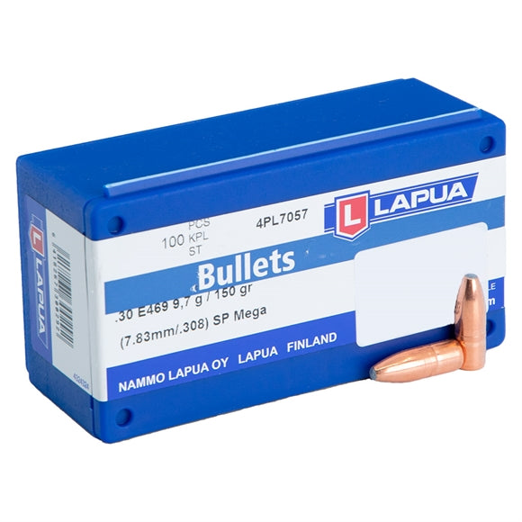 Lapua Mega SP Projektiler - Kal. 30