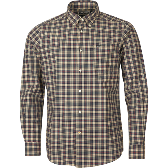 Barbour Lomond Tailored Shirt - Herreskjorte - Stone