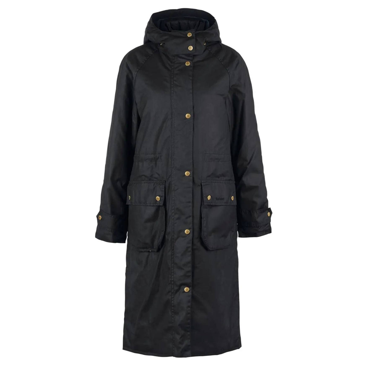 Barbour Long Cannich Wax W Jakke - Dame - Sort
