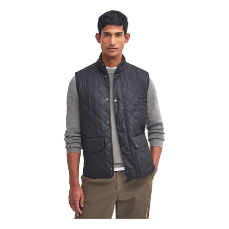 Barbour Lowerdale Quilted Vest - Herre - Classic Navy