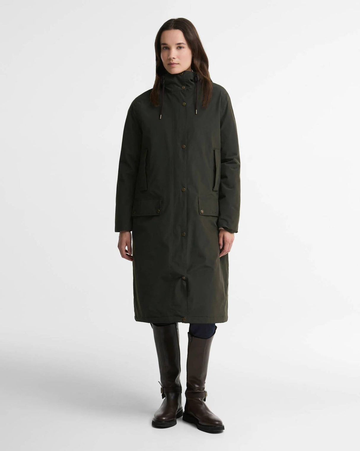 Barbour Matilde Waterproof Jakke - Dame - Sage Classic