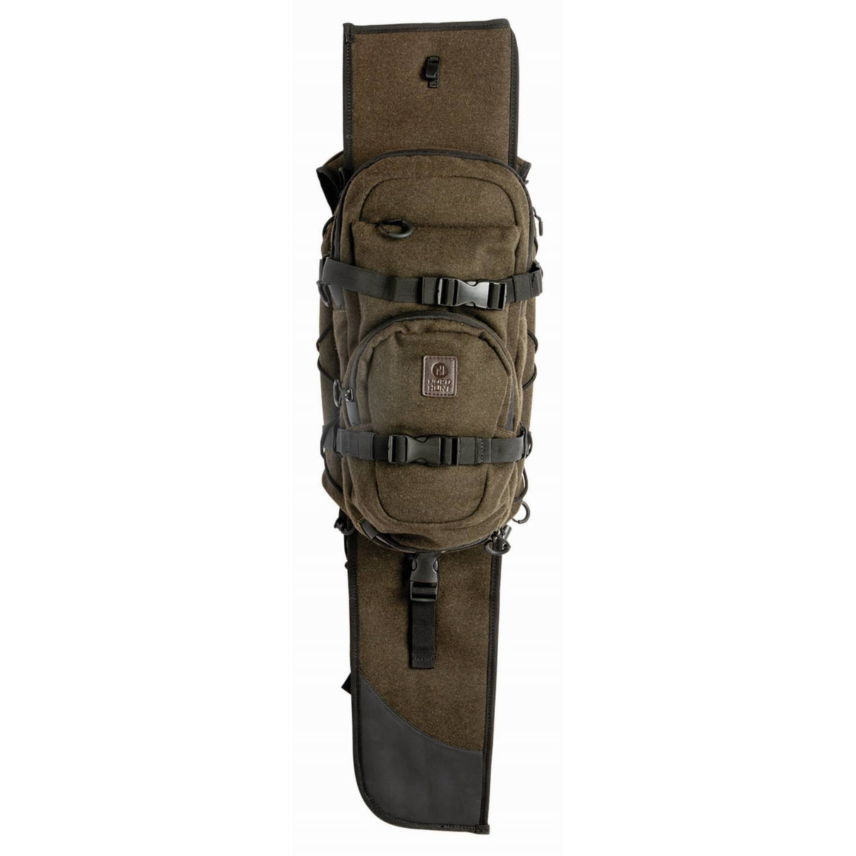 Nordhunt Melton Våbenrygsæk - Grøn