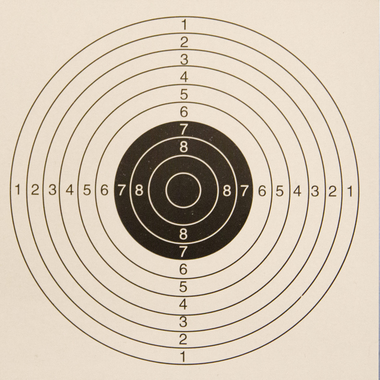 Mjoelner Hunting Skydeskiver - 14x14 cm - 100stk