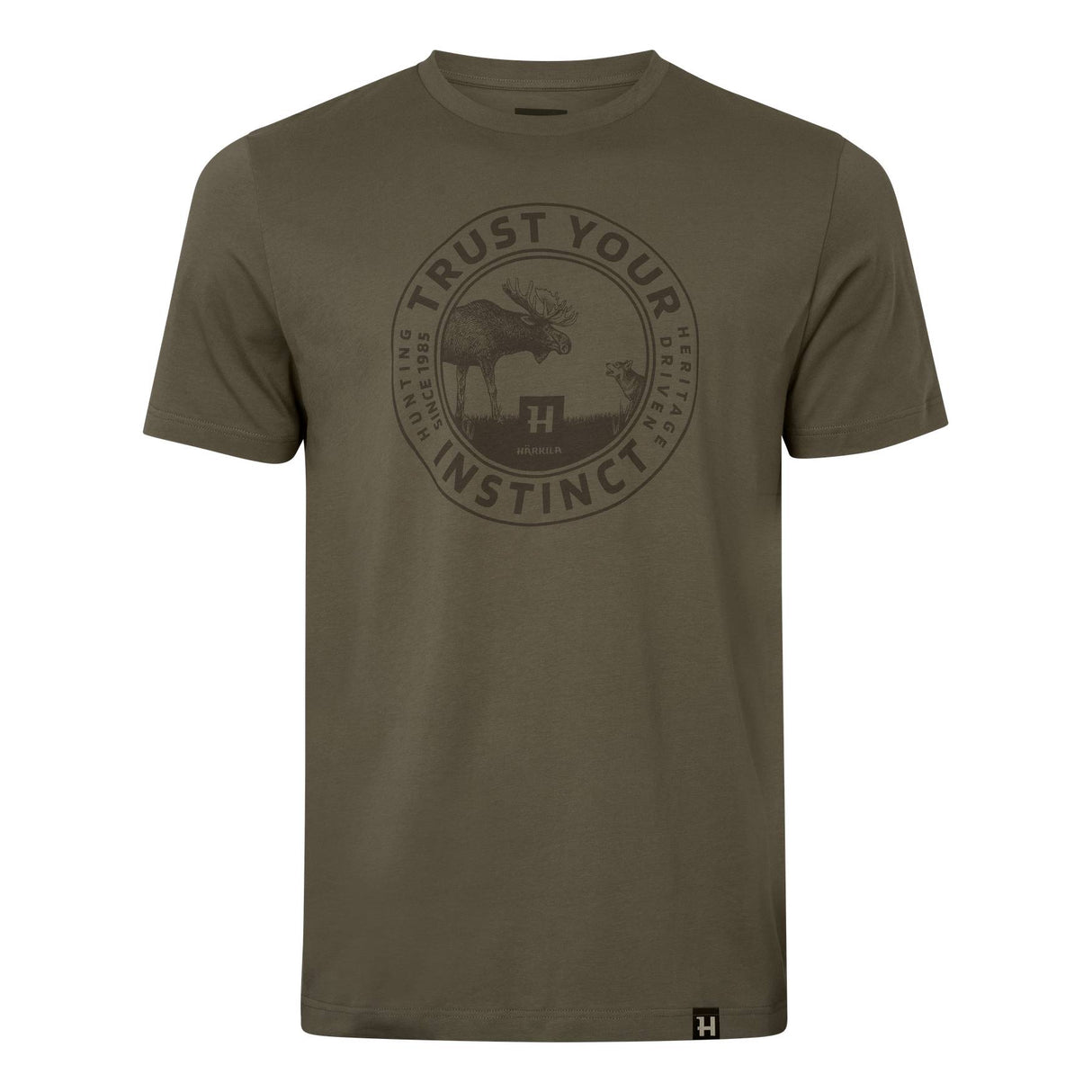 Härkila Moose S/S T-Shirt Herre - Tarmac