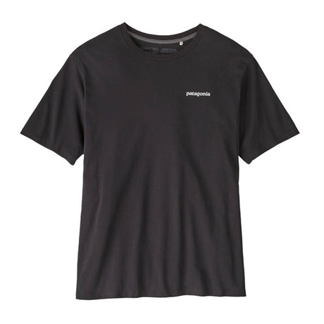 Patagonia M's P-6 Mission Organic T-shirt - Herre - Ink Black