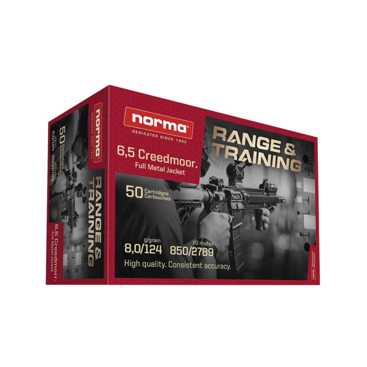Norma Range & Training Træningspatroner - Kal. 6,5 Creedmoor