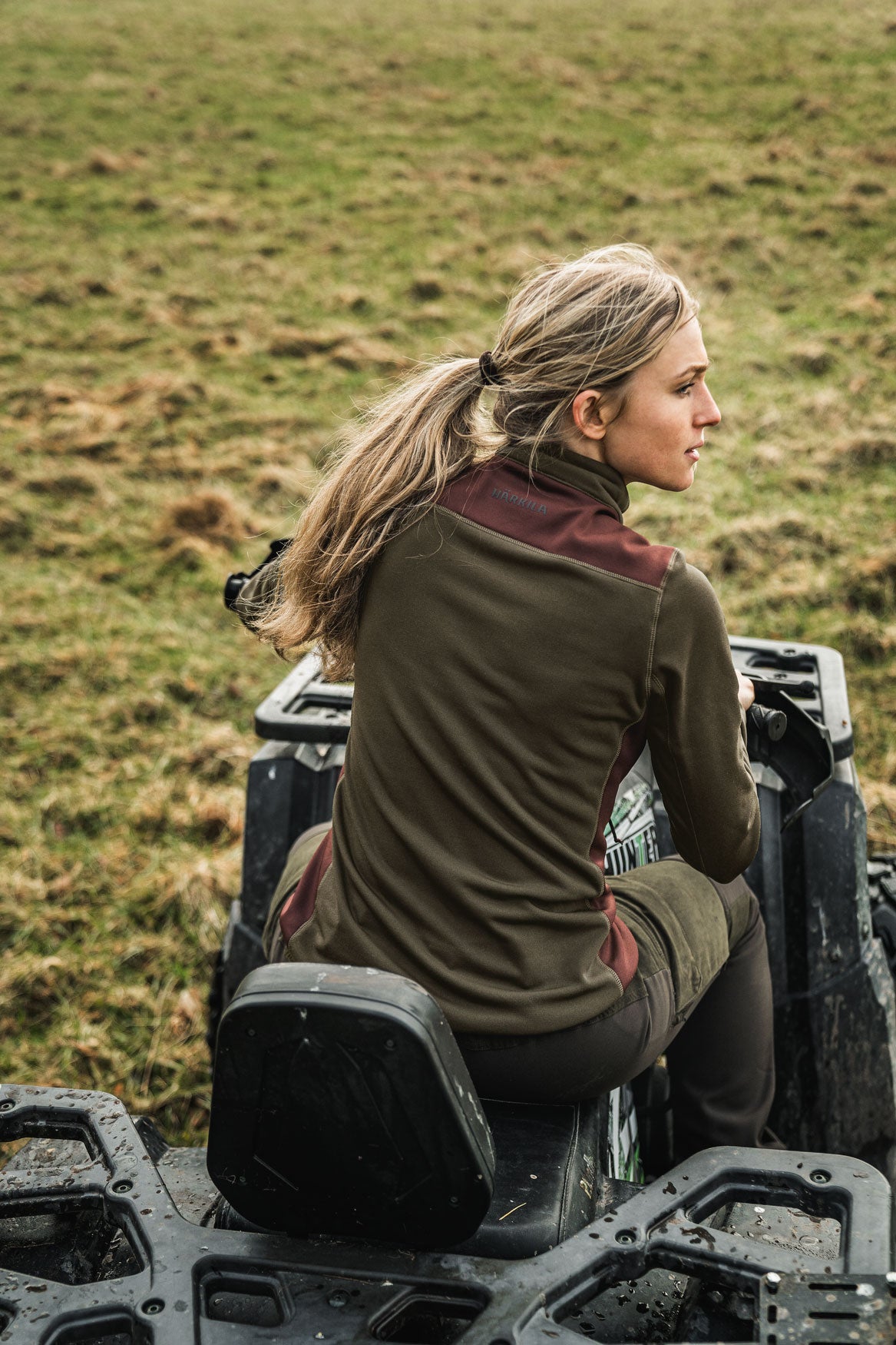 Härkila Oda Lady Fleecejakke - Dame - Willow Green