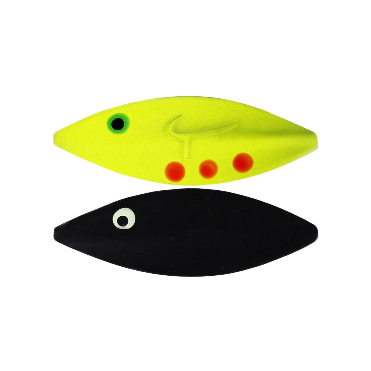 OG Lures Twister Gennemløber - Black/Yellow