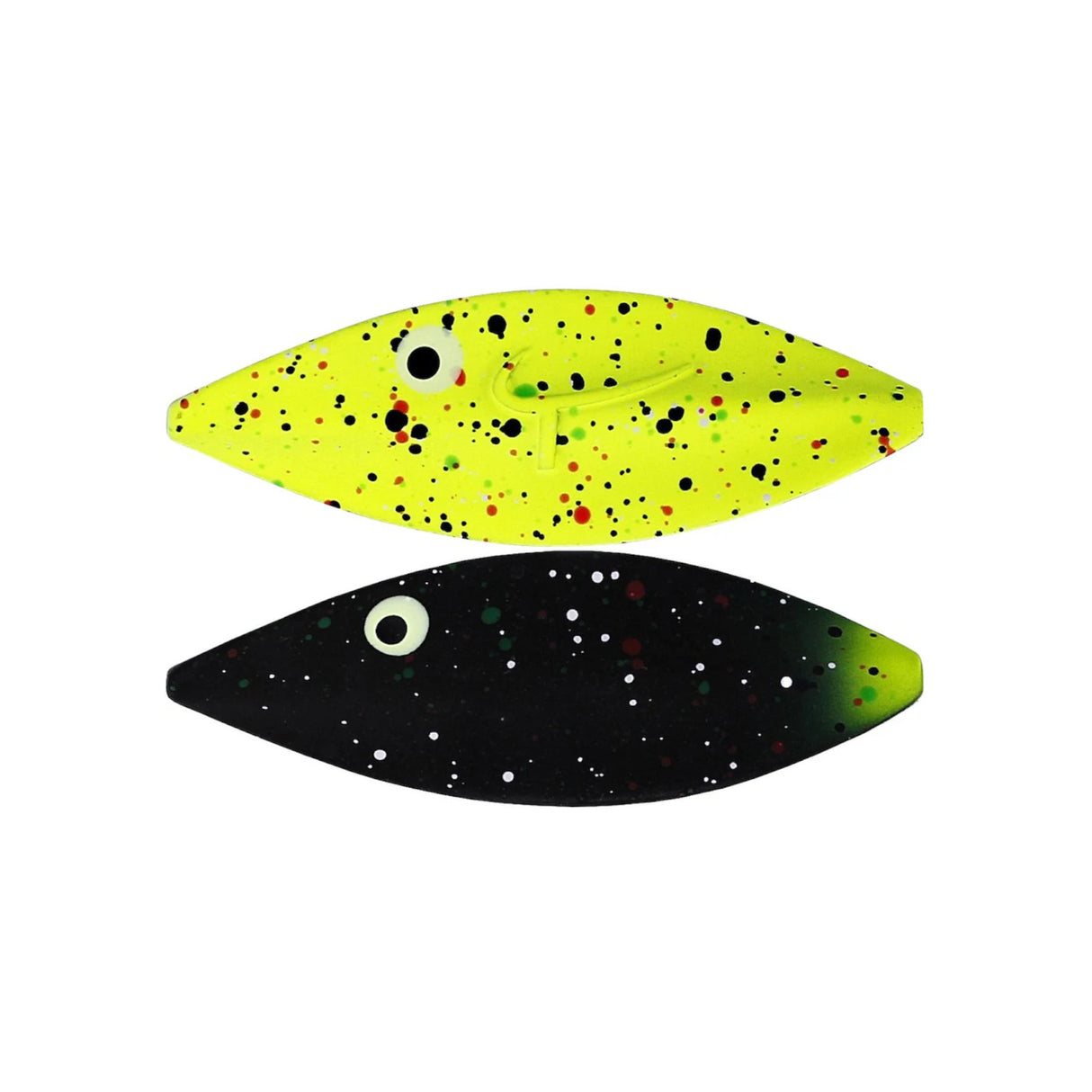 OG Lures Twister Gennemløber - Black/Yellow Splat