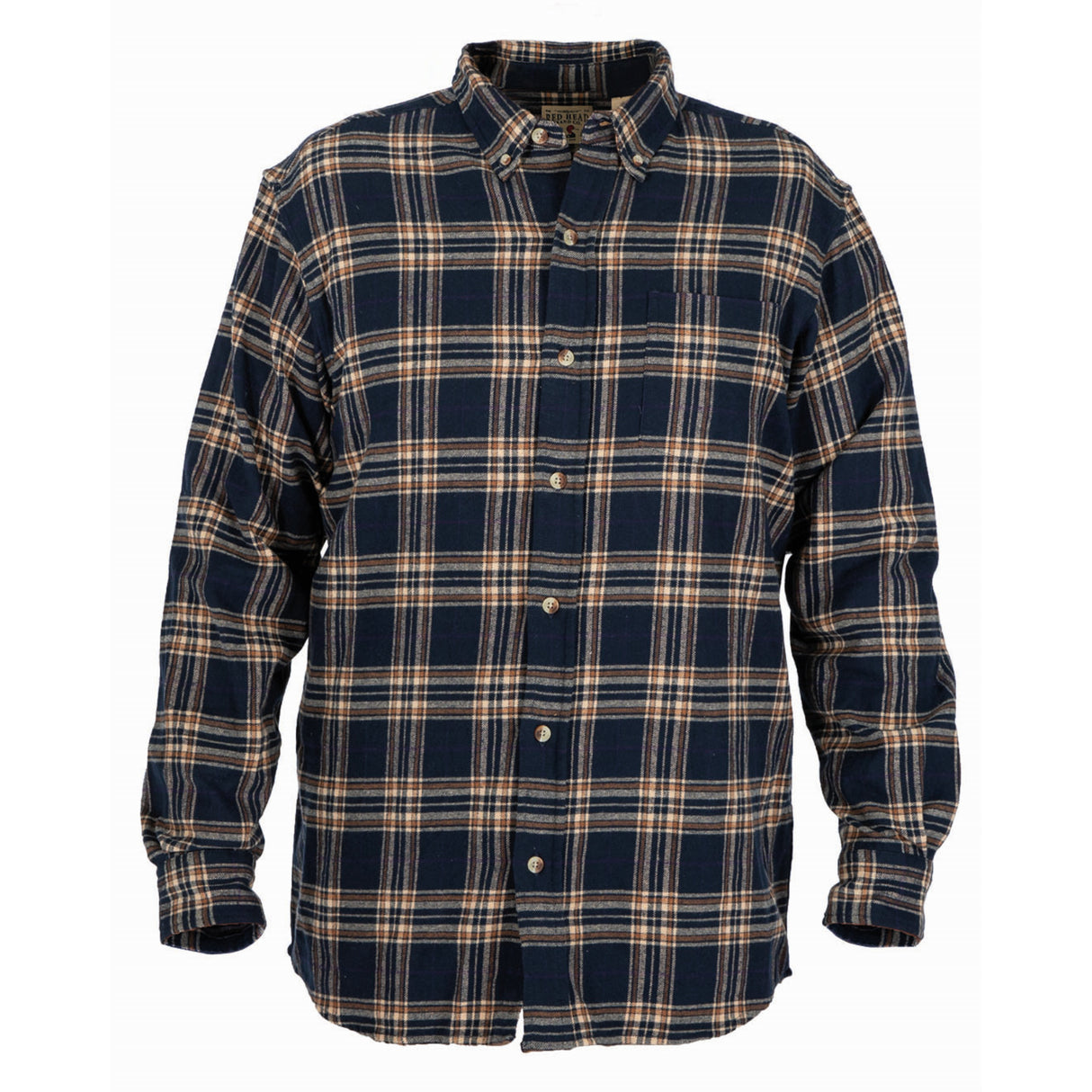Nordhunt Ohio Flannel Skjorte - Herre -  Navy Check