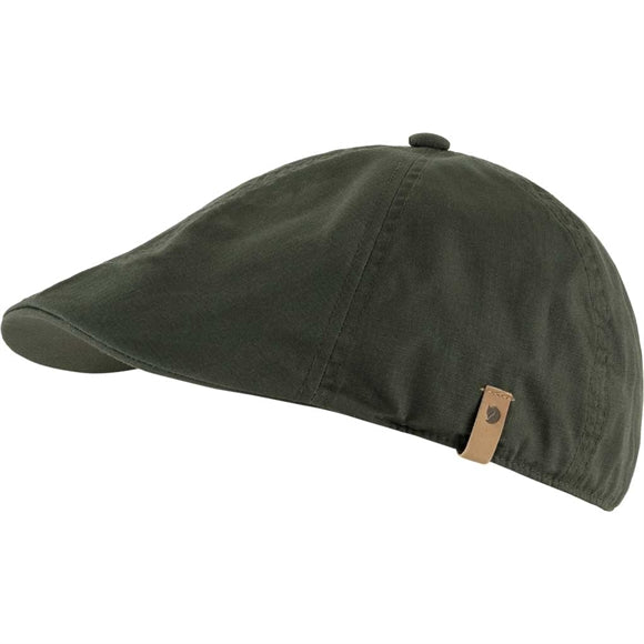 Fjällräven Övik Flat Cap - Unisex - Deep Forest