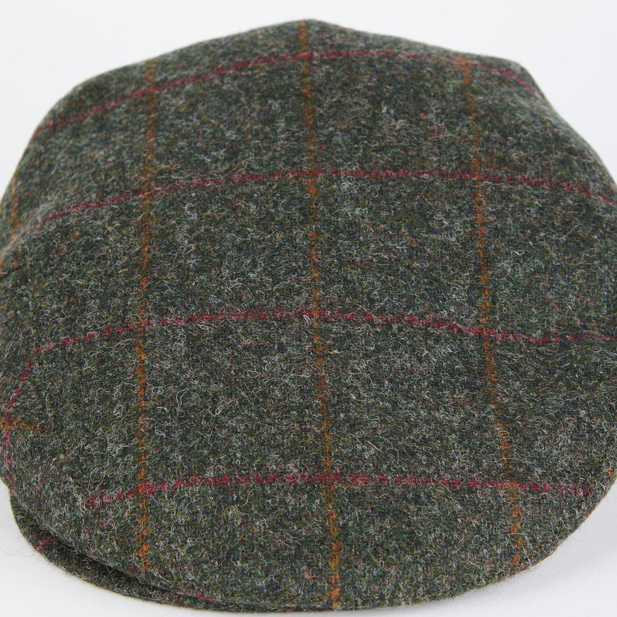 Barbour Crief Flat Cap - Olive