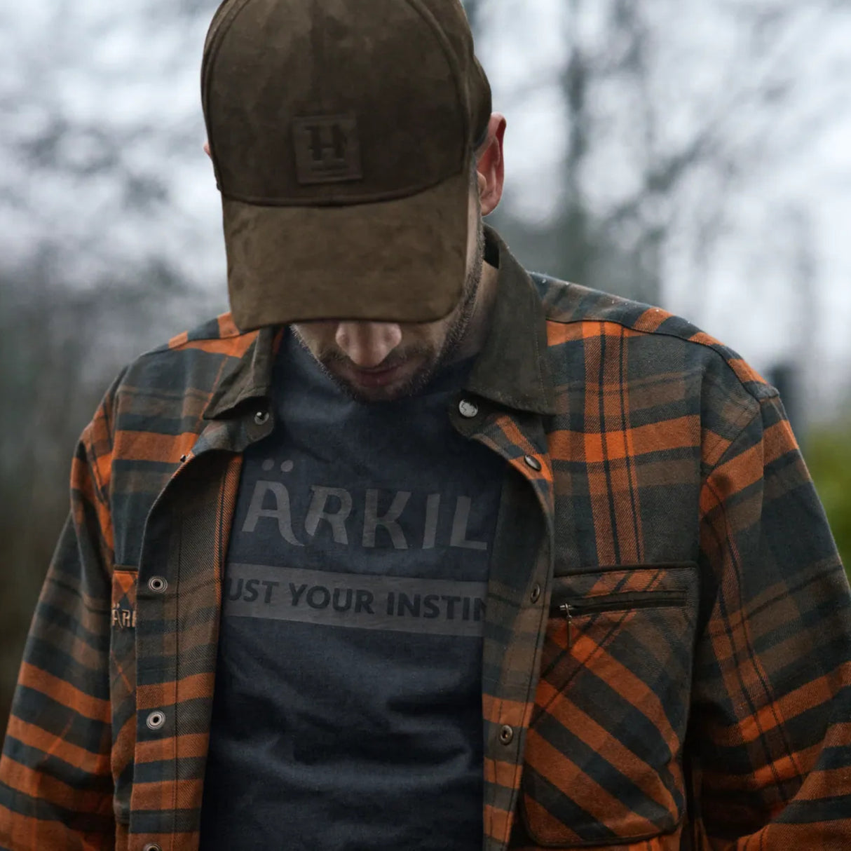 Härkila Pajala Skjorte - Herre - Bombay Brown