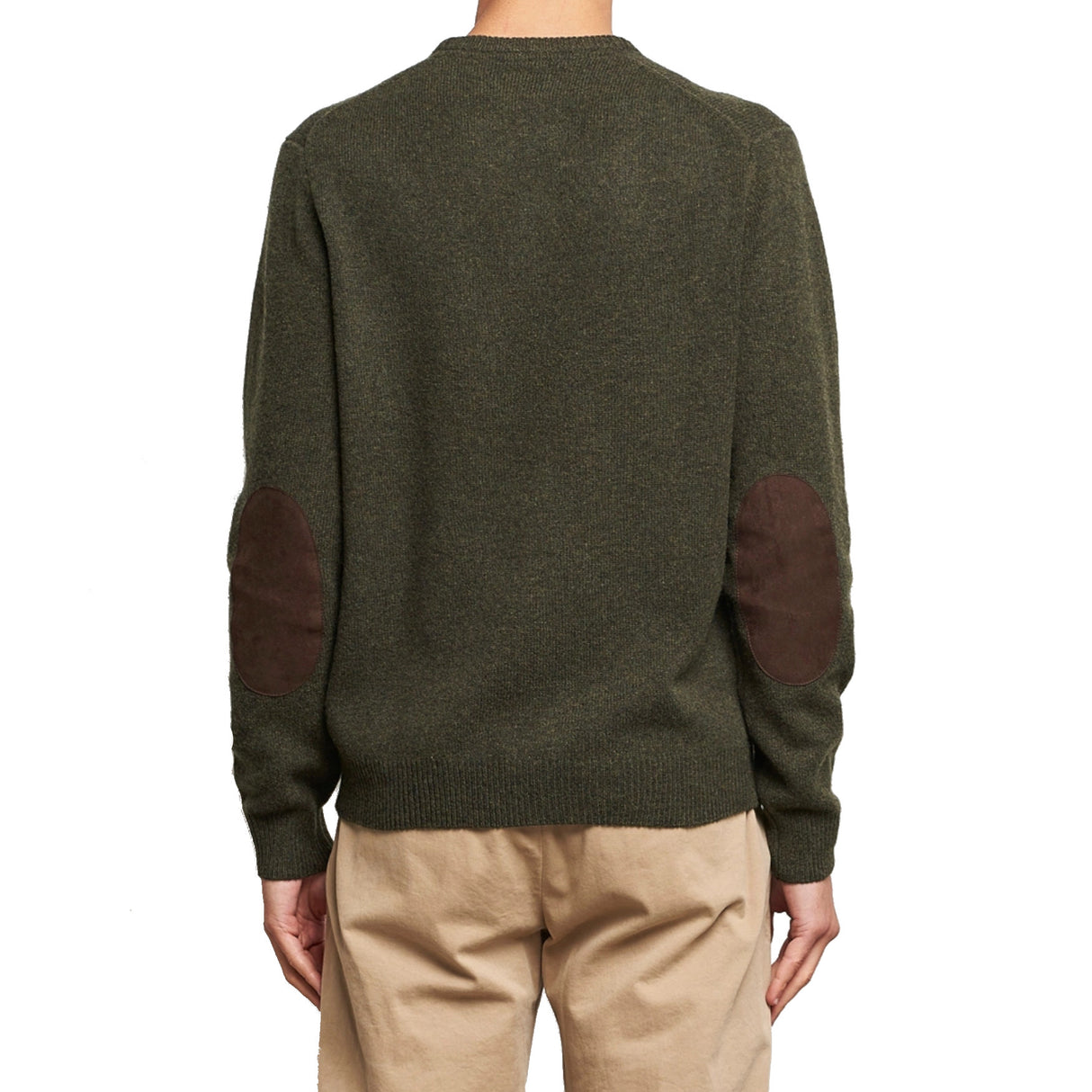 Barbour Patch Crew Strik - Herre - Willow Green