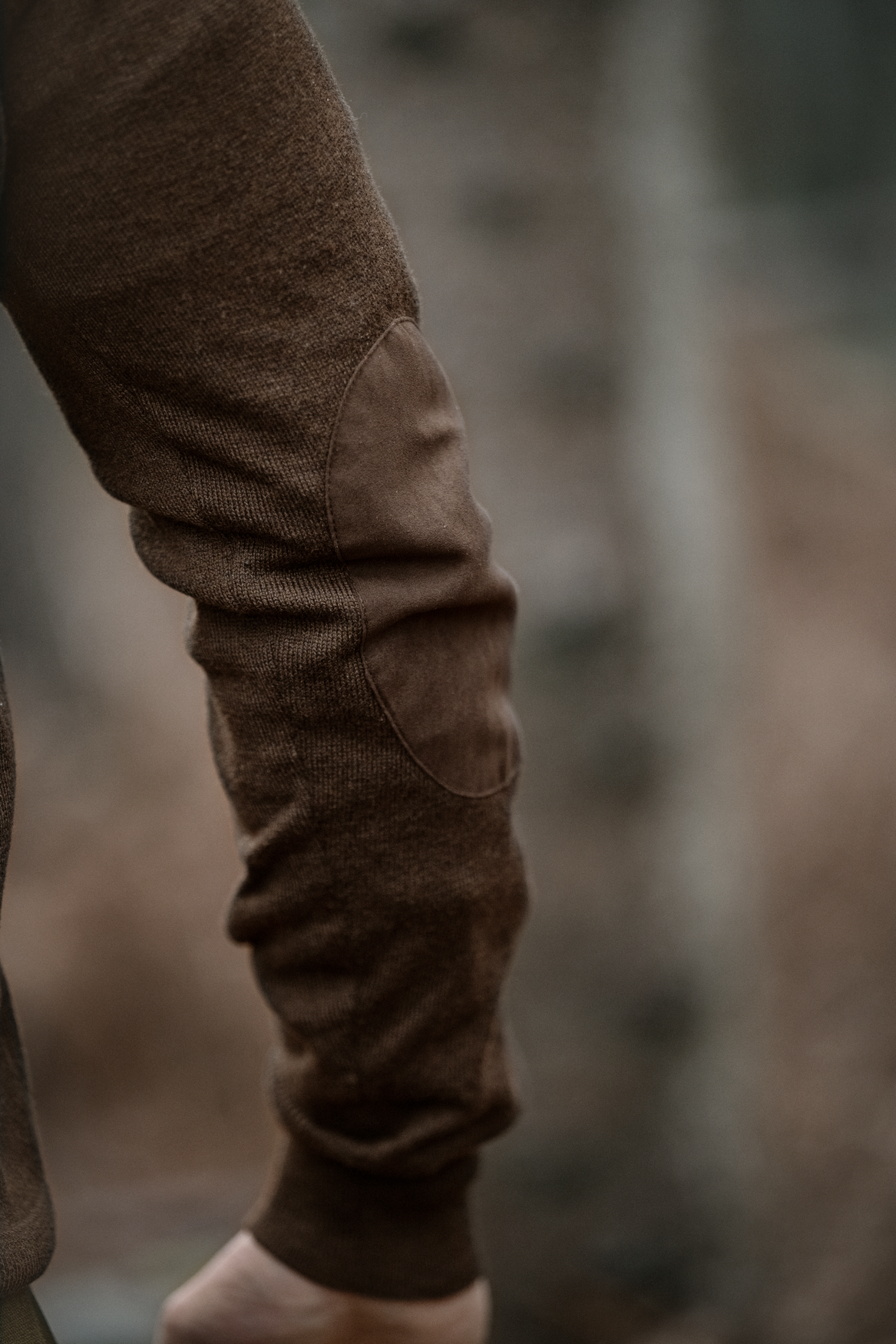 Seeland Pine Half Zip Sweater - Herre - Dark Brown