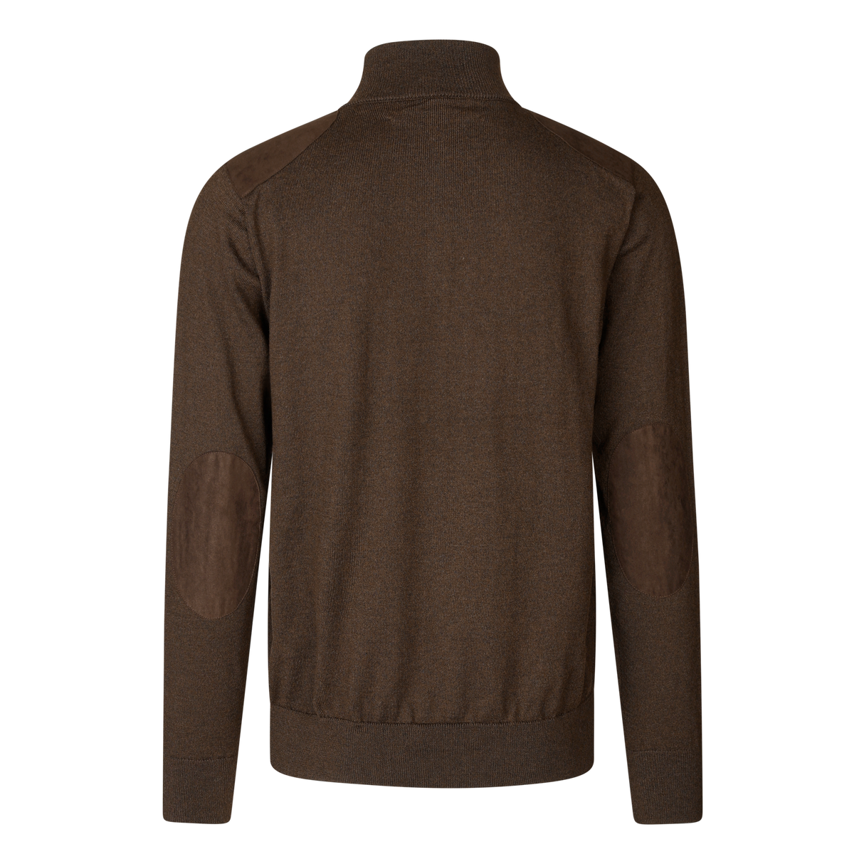 Seeland Pine Half Zip Sweater - Herre - Dark Brown