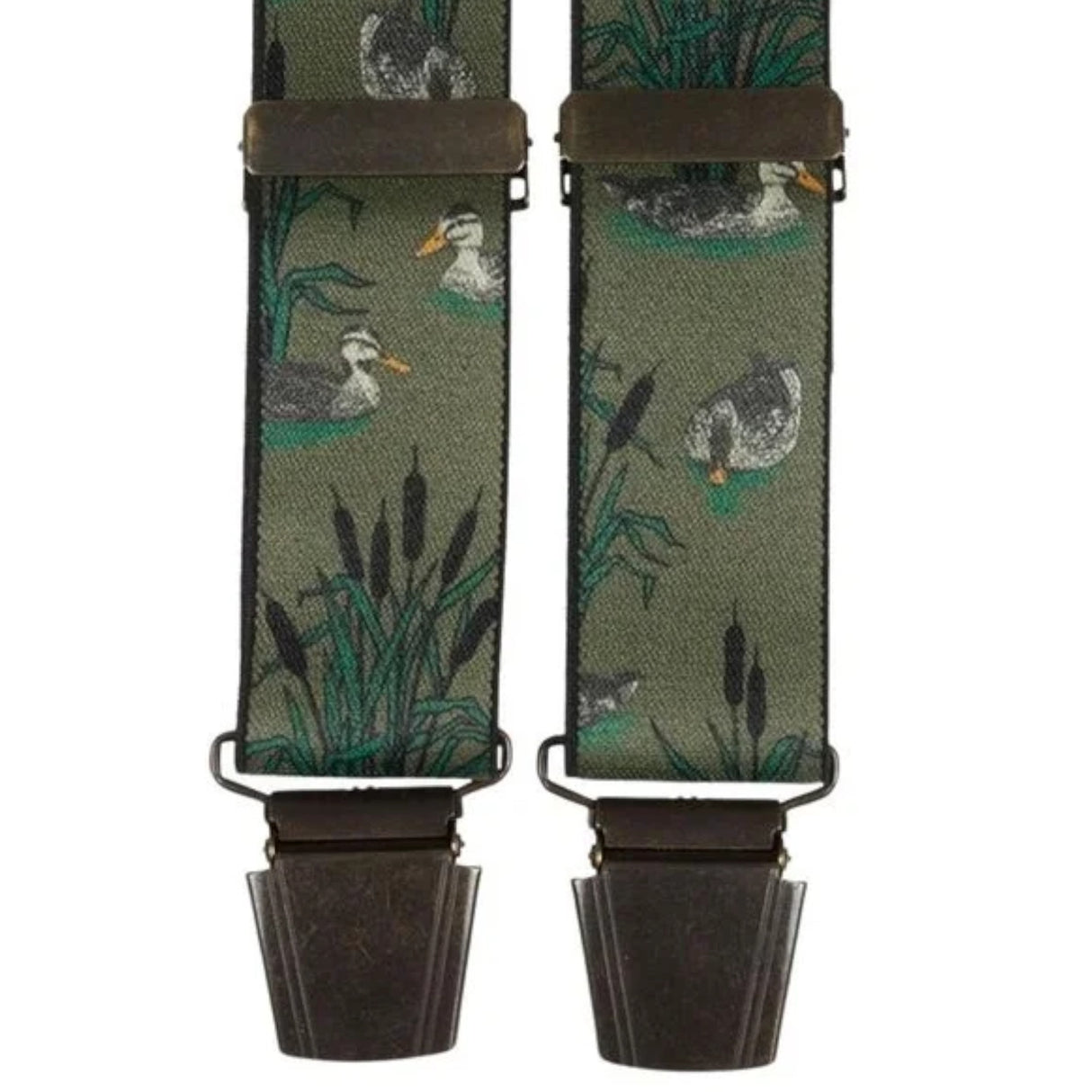 Portia Seler - Herre - Grøn m. ænder - Clips