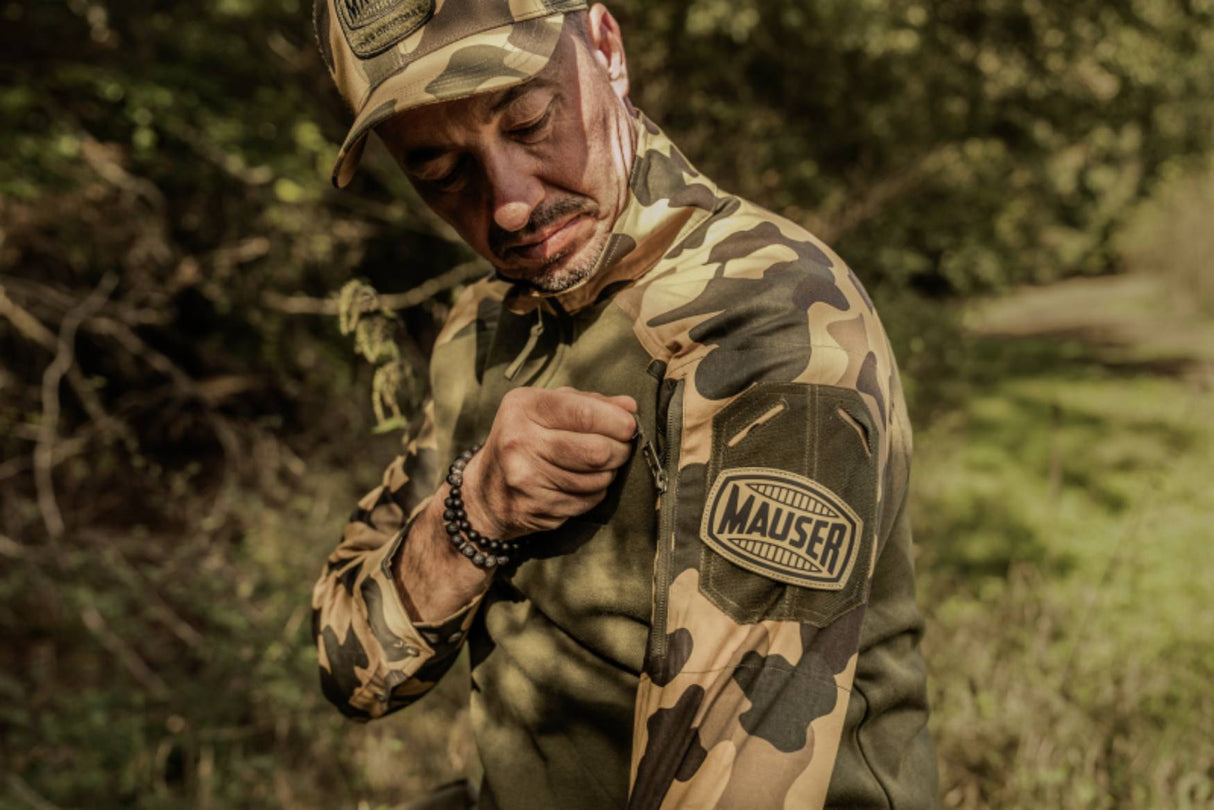 Mauser Range Sweater Pullover - Herre - Dull Olive/Mauser Camo