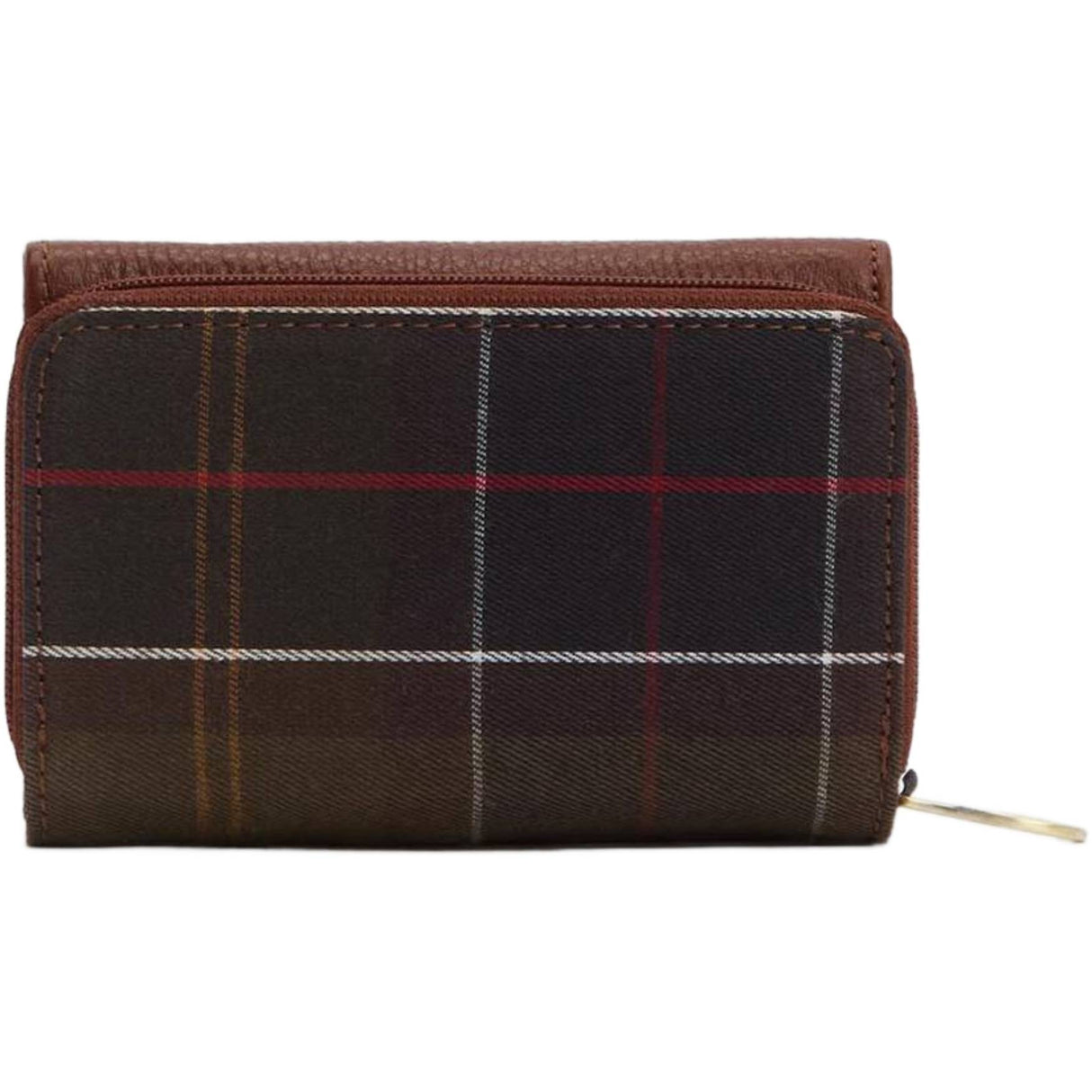 Barbour Rosa Læderpung - Dame - Brown/Classic Tartan