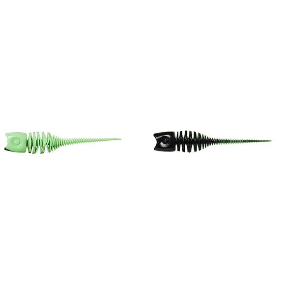 Ron T hompson Rainbow Trout Soft Lure - Garlic - Green/Black