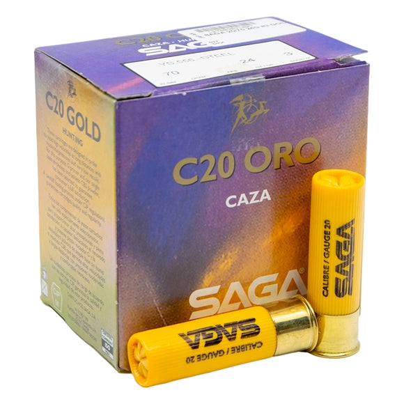 Saga Caza Jagtpatroner - Kal. 20-70