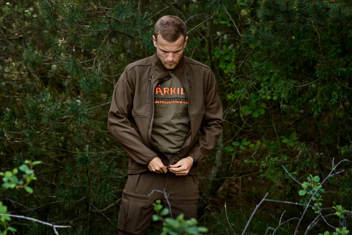 Härkila Scandinavian S/S T-Shirt - Herre - Grape Leaf