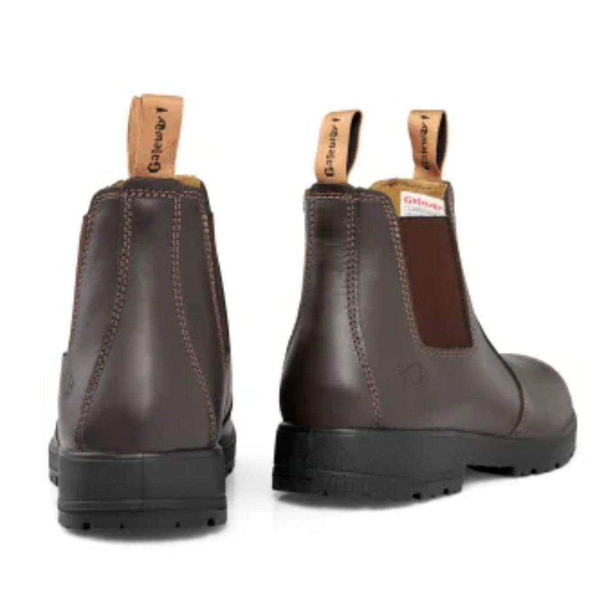 Gateway 1 SD 6" Pull-On Chelsea Støvle - Unisex - Dark Coffee