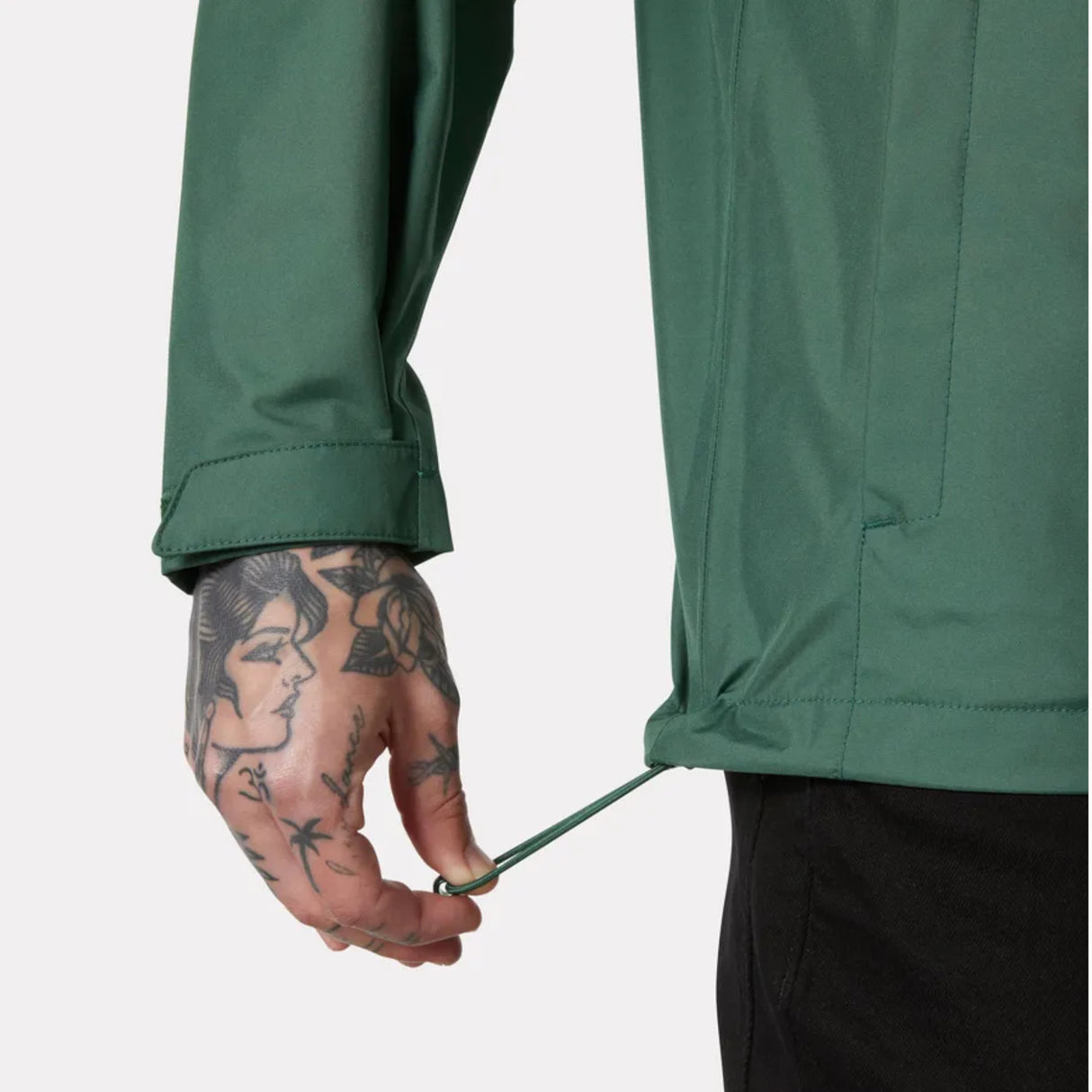 Helly Hansen Seven J Regnjakke - Herre - Jungle Green