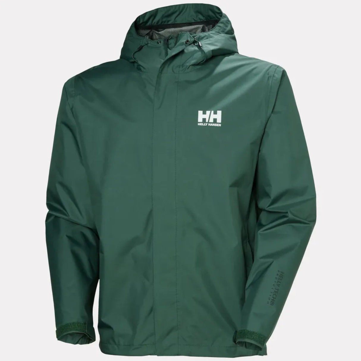 Helly Hansen Seven J Regnjakke - Herre - Jungle Green