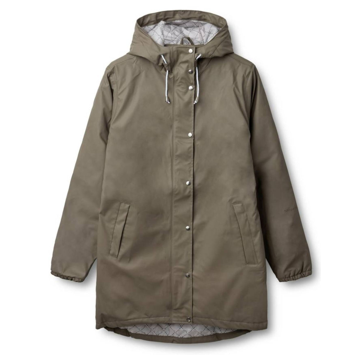 Kopenhaken Støvregn Winter Regnjakke - Dame - Vetiver
