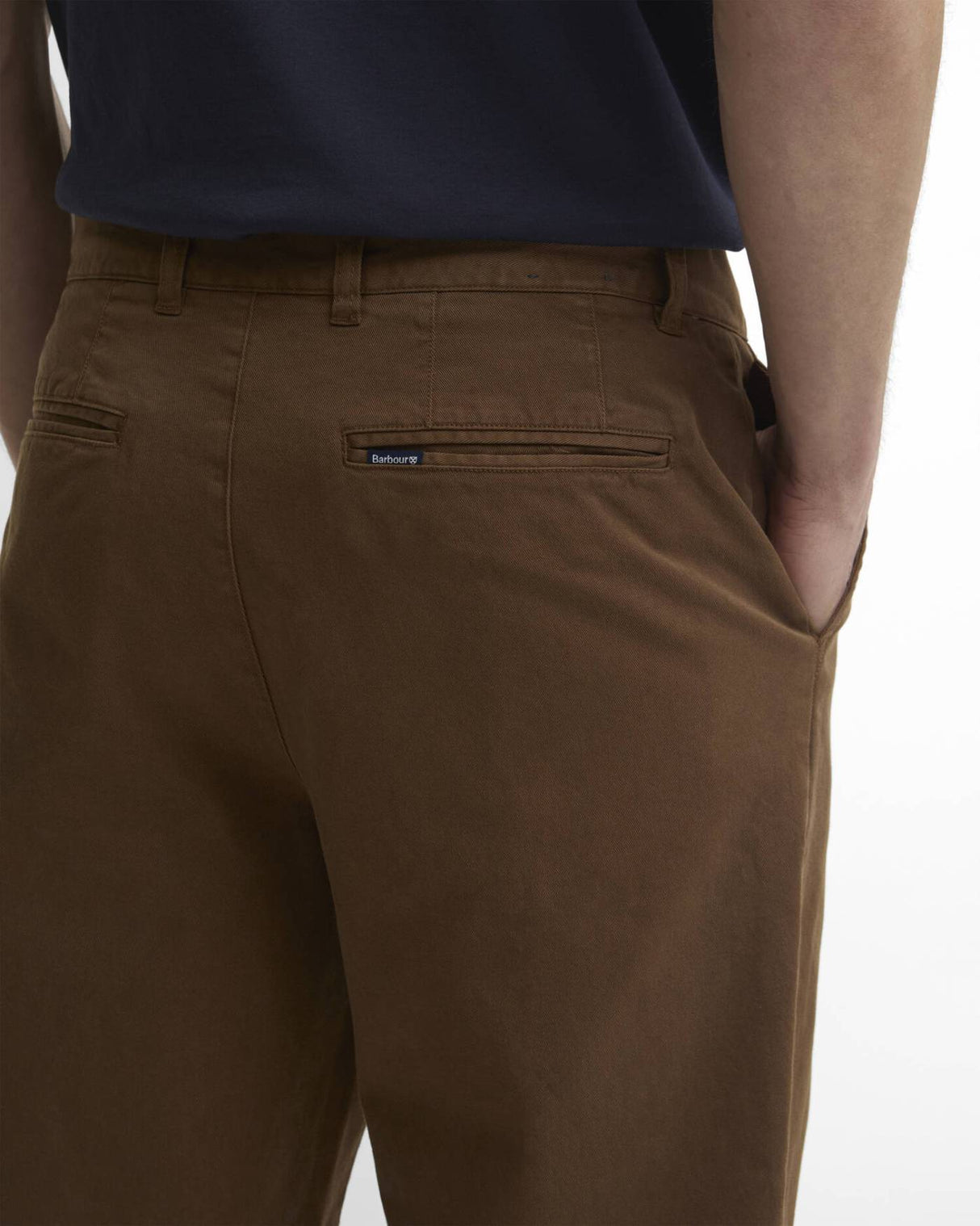 Barbour Stretch Cord Tailored Fløjlsbuks - Herre - Dark Sand