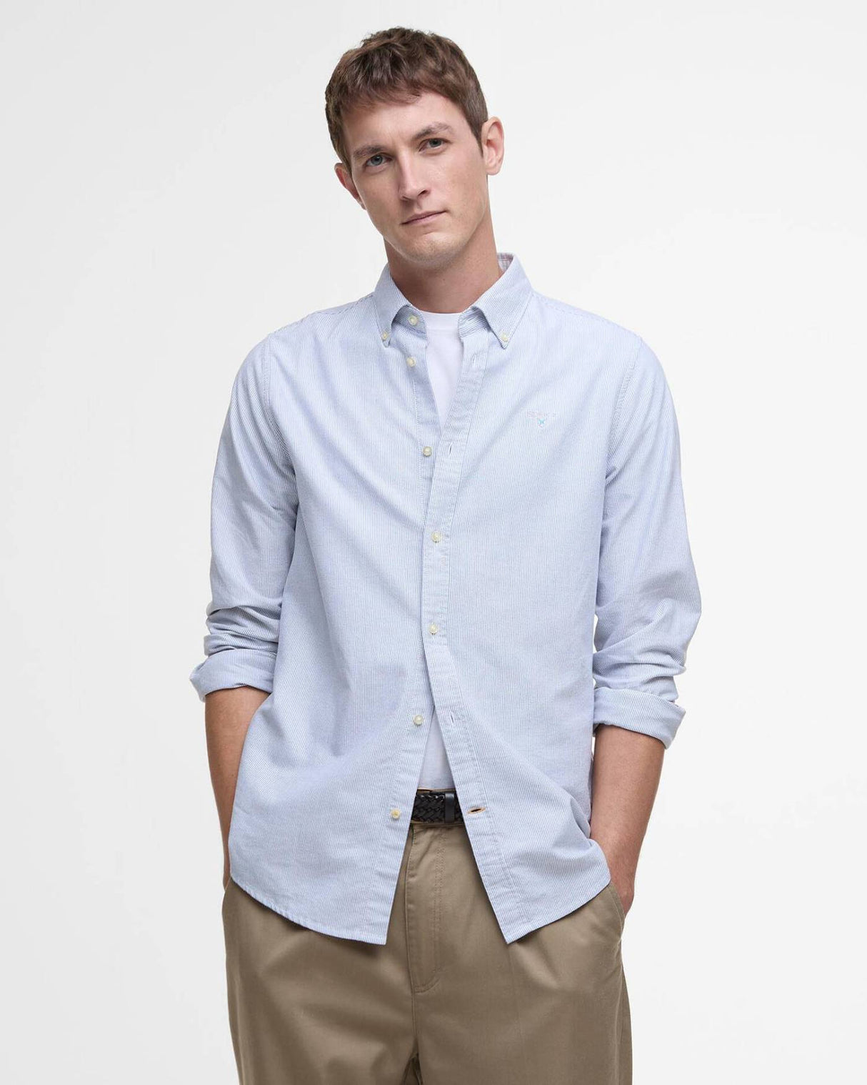 Barbour Oxtown Striped Tailored Skorte - Herre - Navy