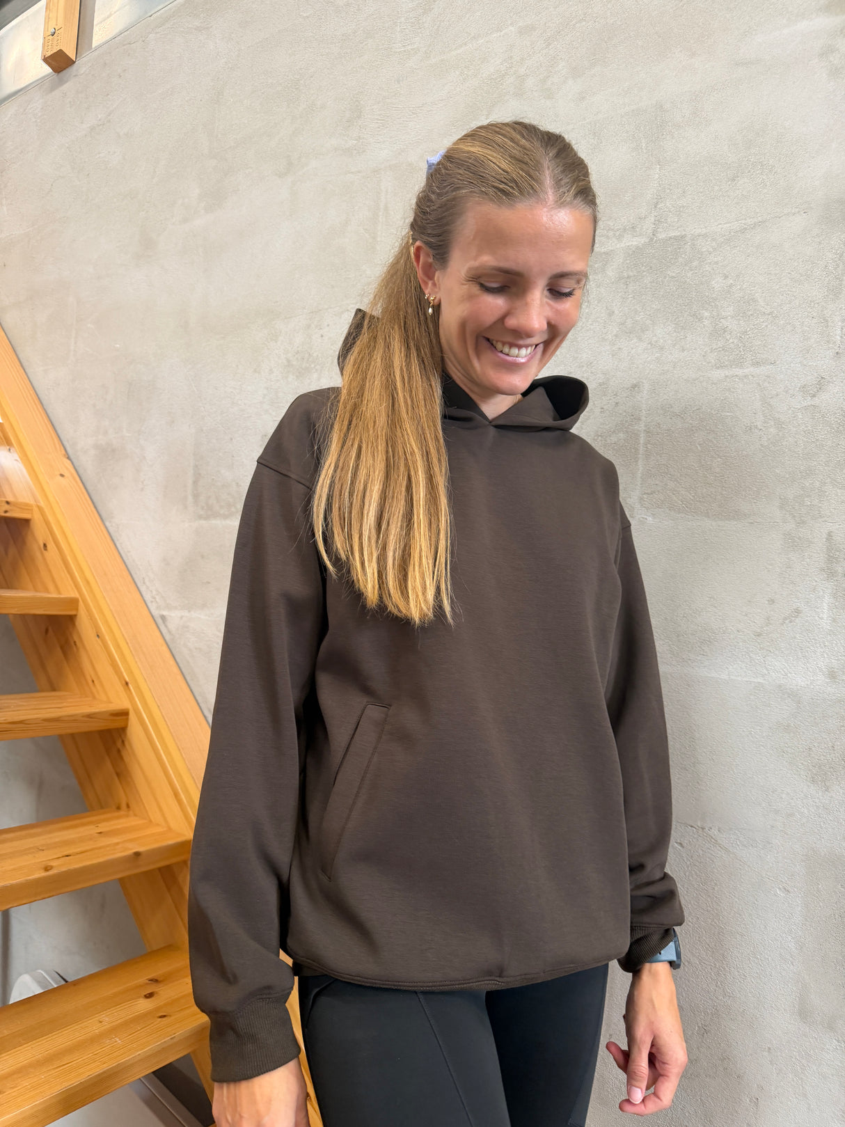 Kopenhaken Sweat Hoodie - Dame - Slate Black