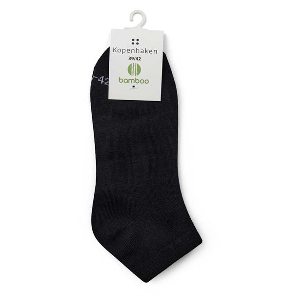Kopenhaken Thurø Footies Bambus Strømper - 1-pak - Unisex - Sort