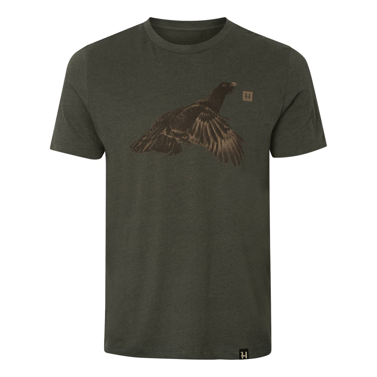Härkila Topp S/S T-Shirt - Forest Night Grouse