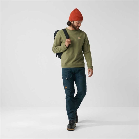 Fjällräven Vardag Sweater M - Herretrøje - Grøn